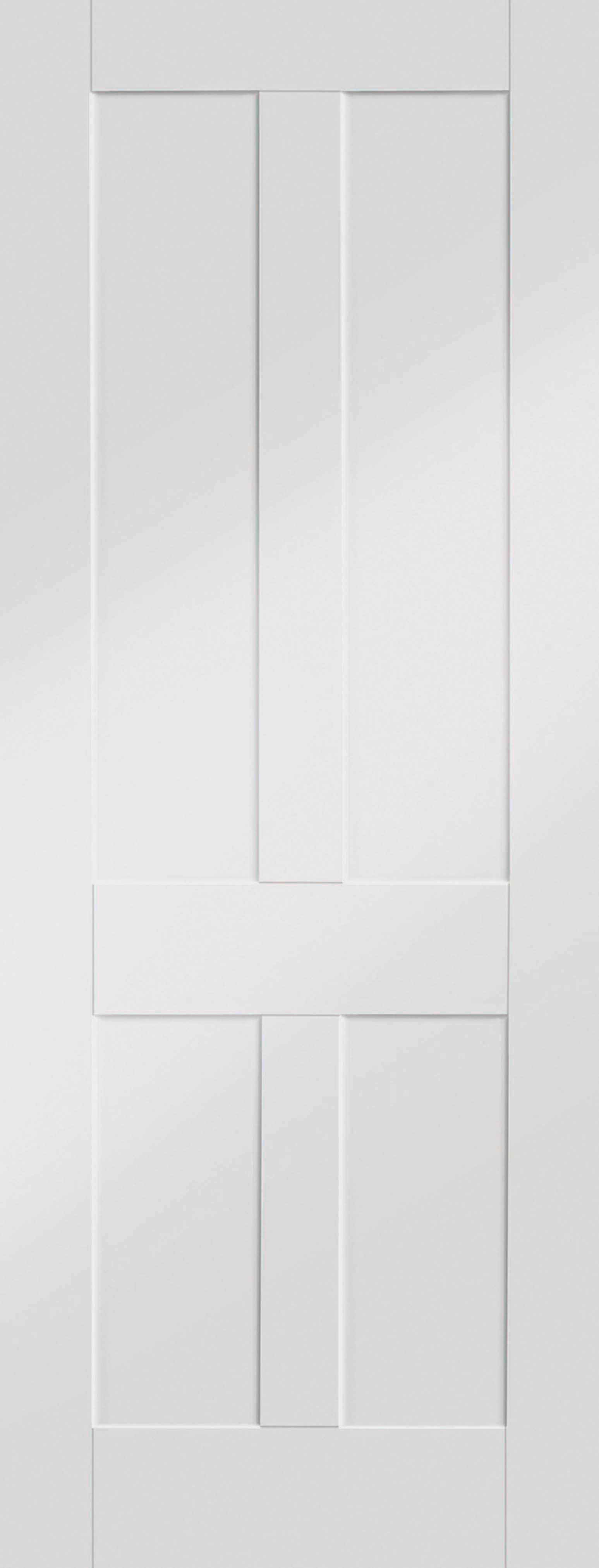 Image of XL Joinery Victorian/Malton White Softwood 4 Panel Internal Door - 1981 x 838mm