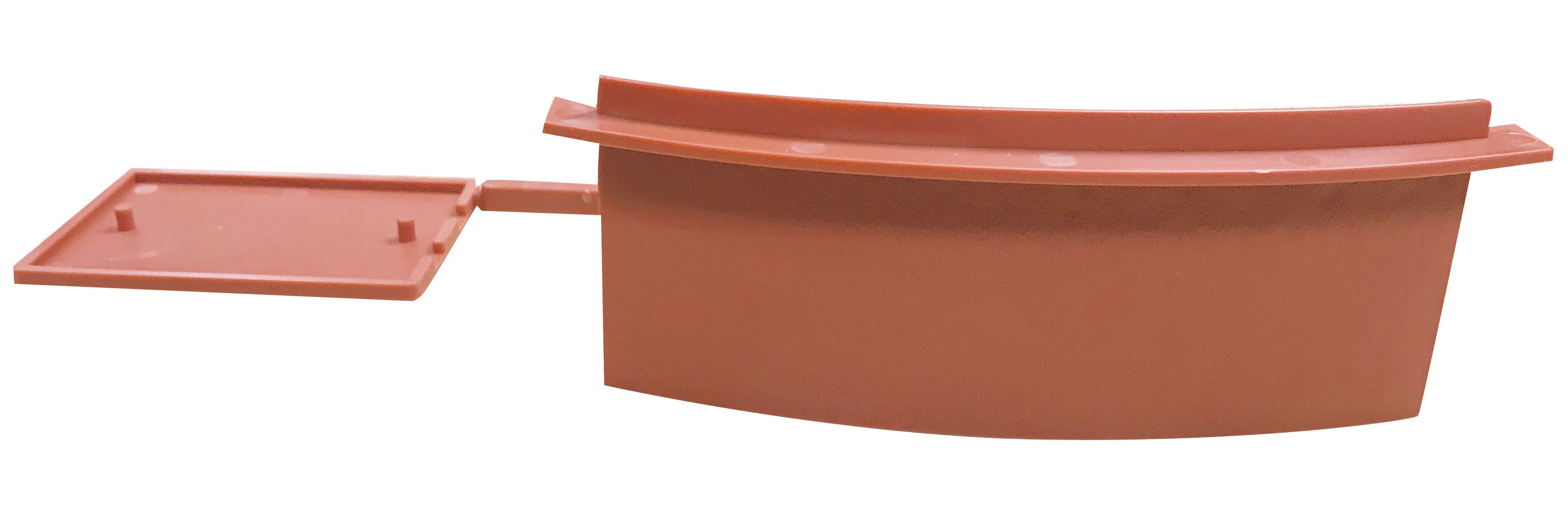 Easy-Trim Verge U Starter/End Cap Packs Terracotta