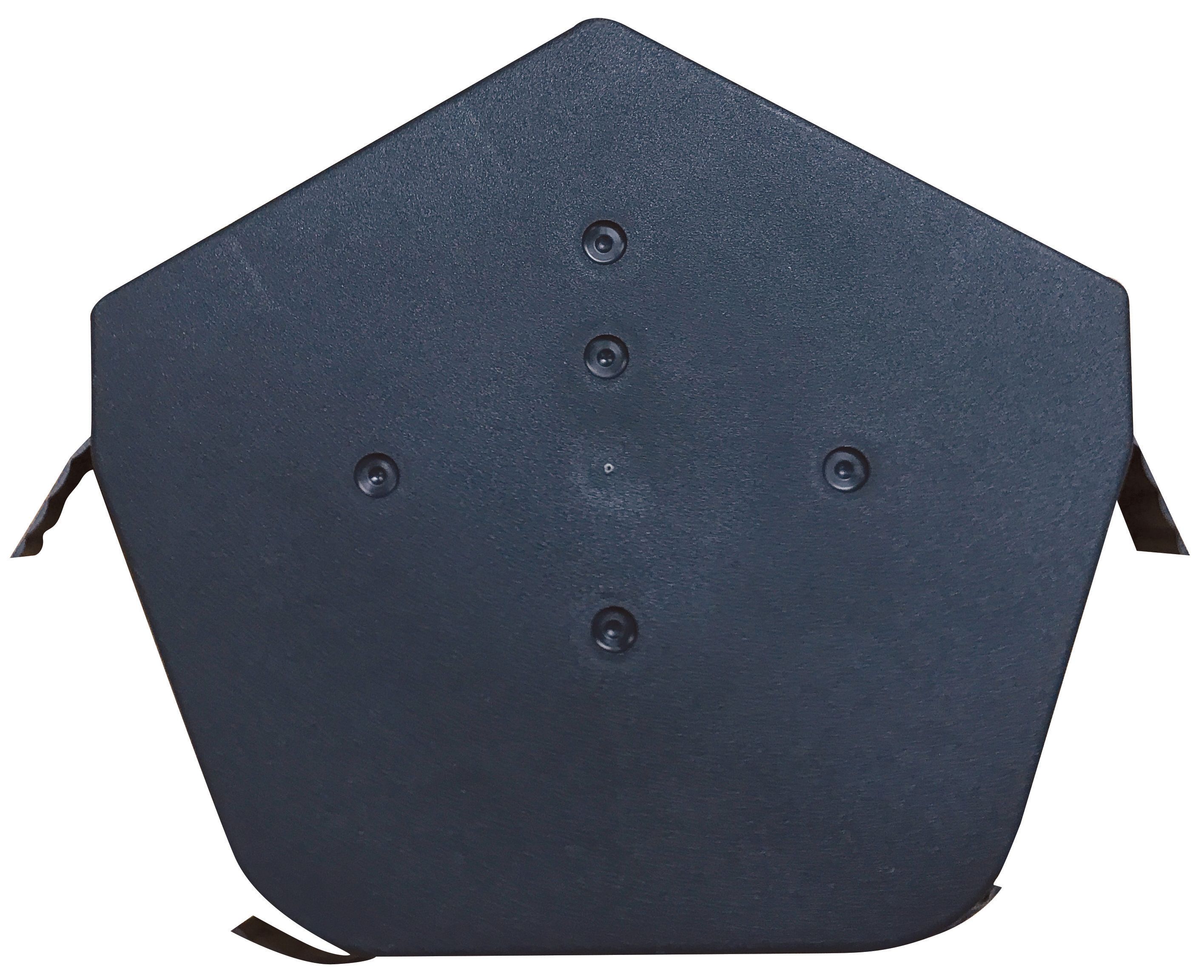 Easy-Trim Verge U Angled Ridge Cap Black