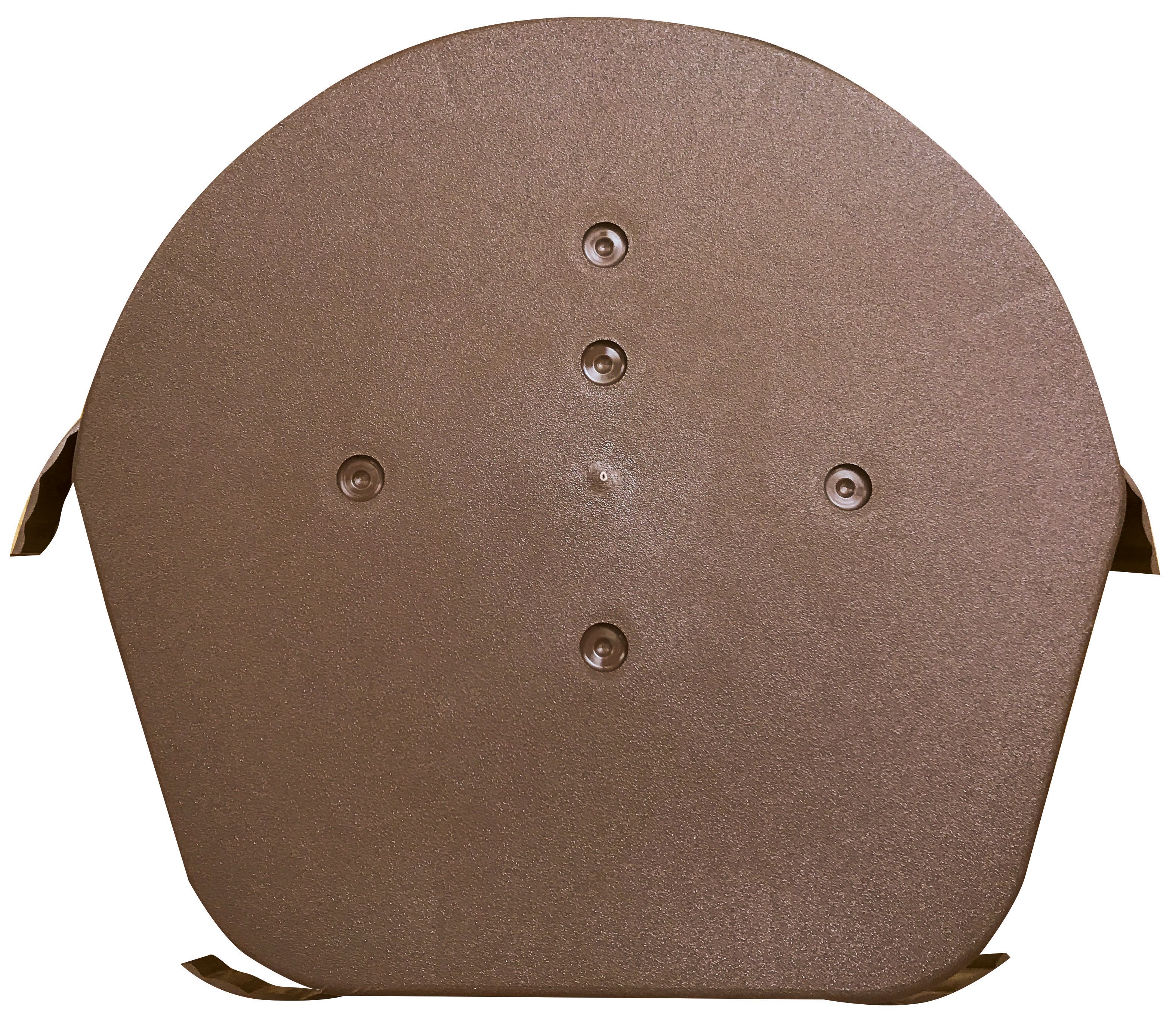 Image of Easy-Trim Verge U Half Round Ridge Cap Brown