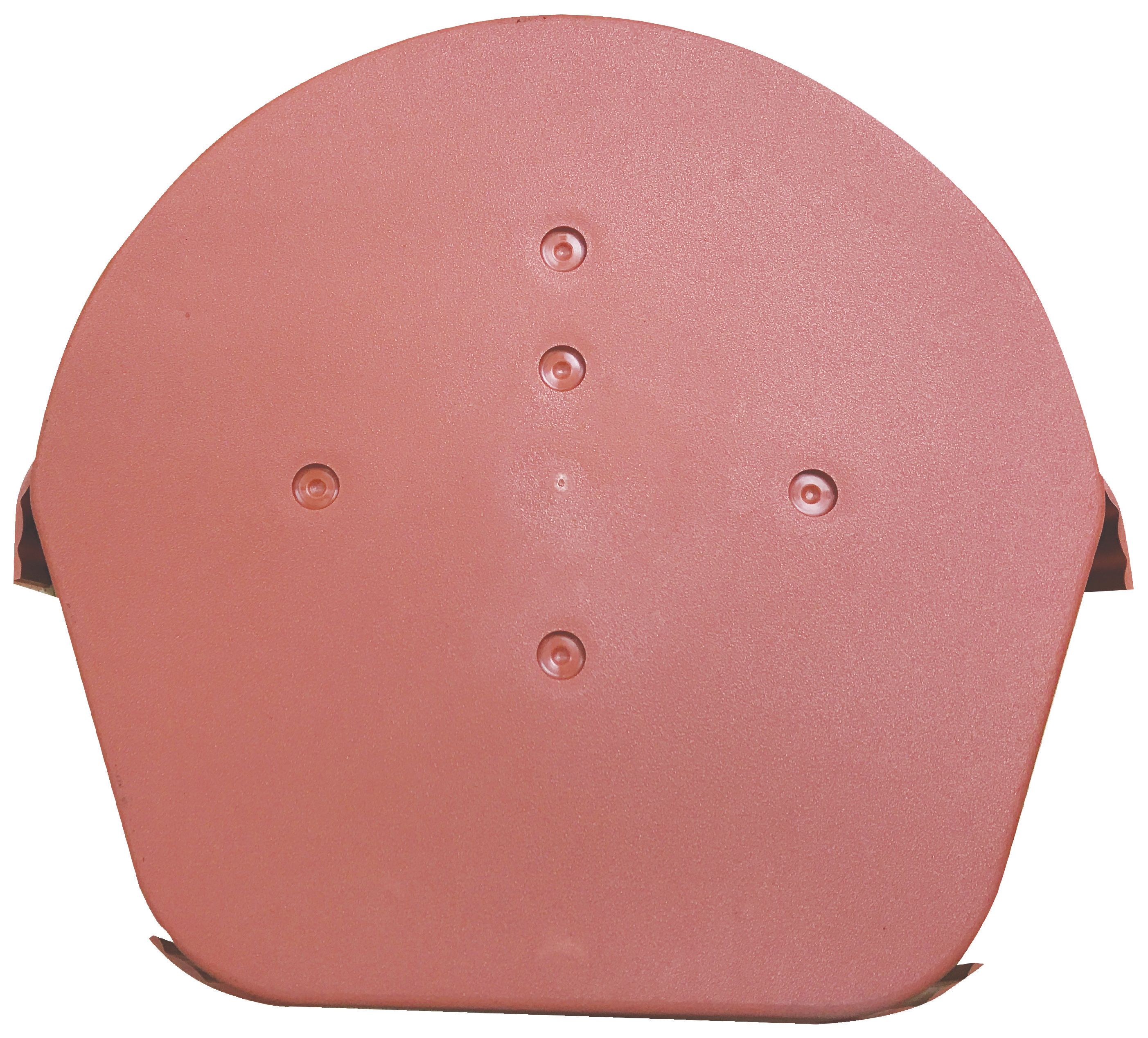 Easy-Trim Verge U Half Round Ridge Cap Terracotta