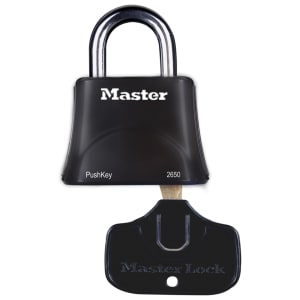 Master Lock Push Key Easy Open Padlock - 61mm
