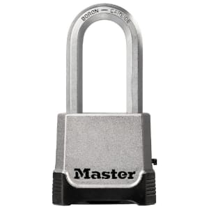 Master Lock Excell 4 Digit Combination with Key Override Padlock - 56mm