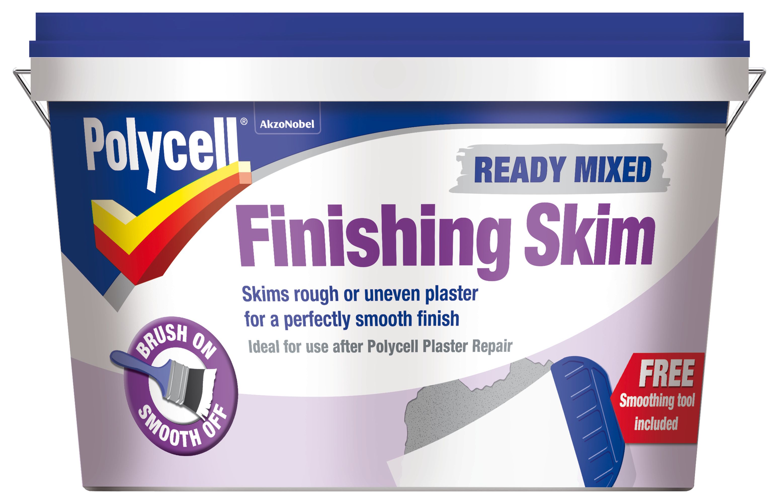 Image of Polycell Ready Mixed Finishing Skim - 2.5L