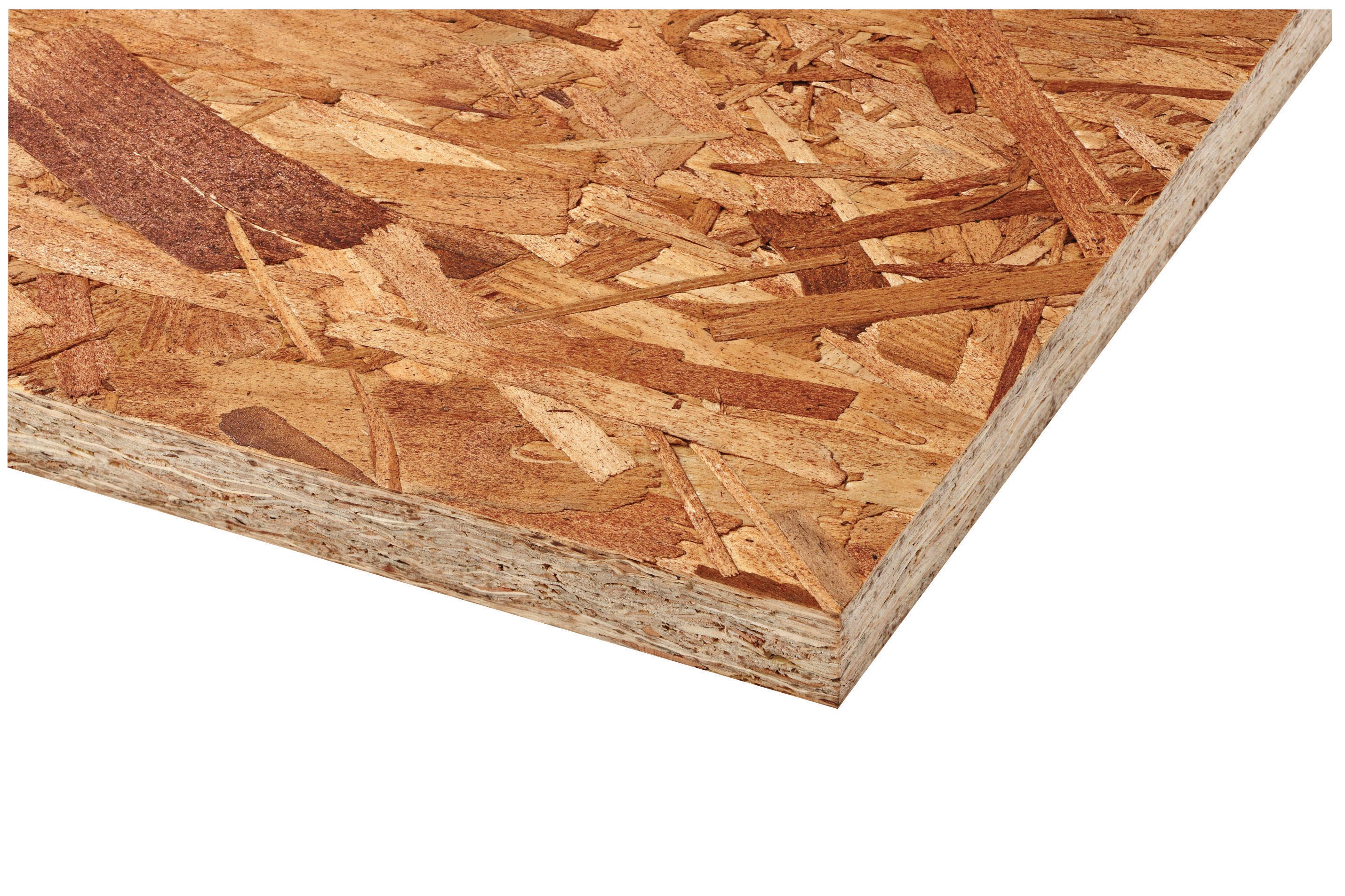 Image of Wickes High Quality General Purpose Natural Oriented Strand Board 3 (OSB 3) - 11x1220x2440mm
