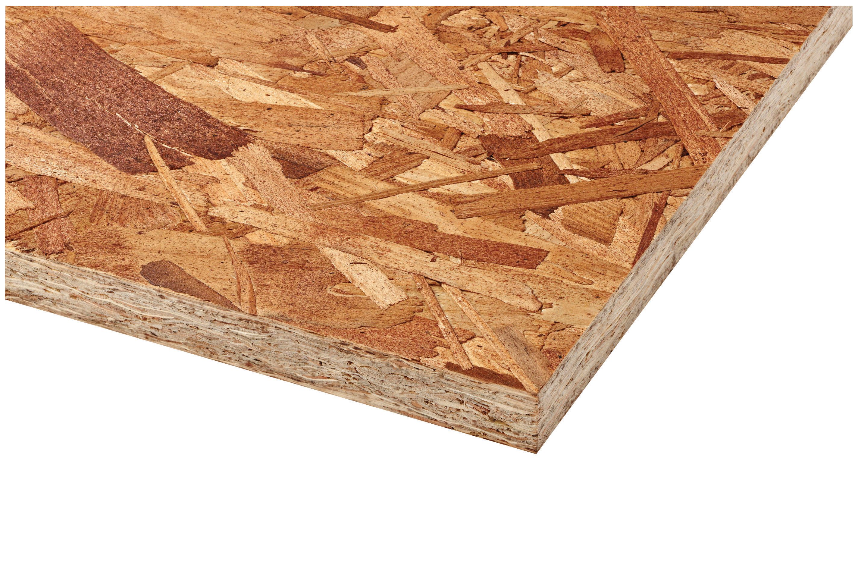 Wickes High Quality General Purpose Natural Oriented Strand Board 3 (OSB 3) - 11x1220x2440mm