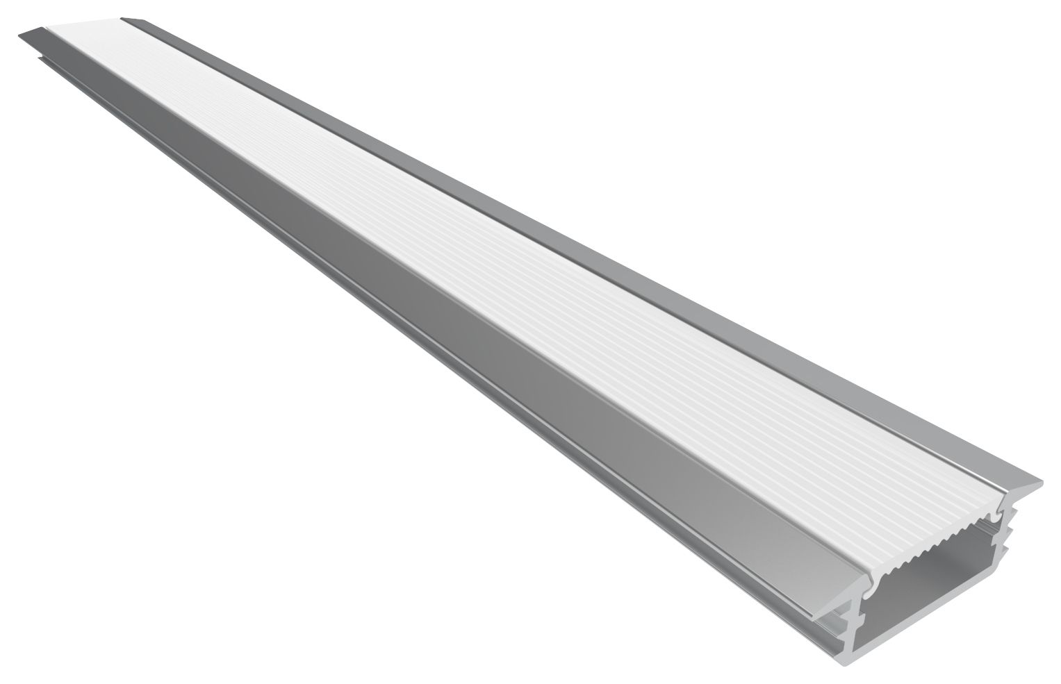 Image of Mackay Aluminium Recessed Profile for Flexible Strip Lighting - 1000mm