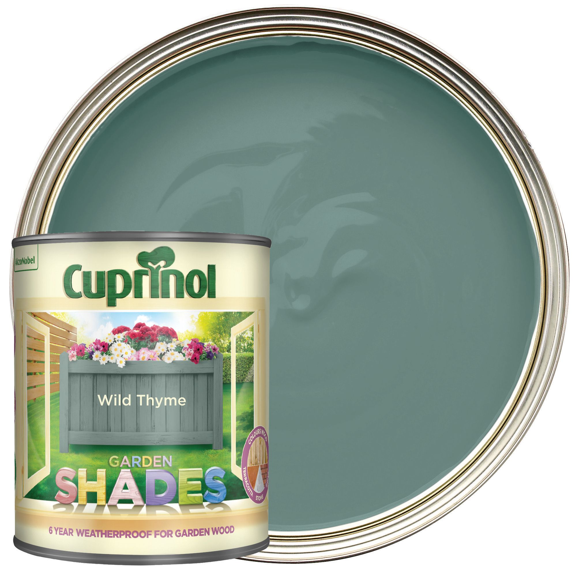 Cuprinol Garden Shades Matt Wood Treatment - Wild Thyme - 1L