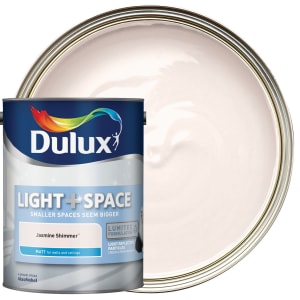 Dulux Light + Space Matt Emulsion Paint - Jasmine Shimmer - 5L