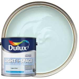 Dulux Light + Space Matt Emulsion Paint Lagoon Falls - 2.5L