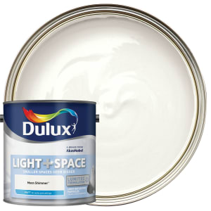 Dulux Light + Space Matt Emulsion Paint Moon Shimmer - 2.5L