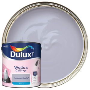 Dulux Matt Emulsion Paint - Lavender Quartz - 2.5L