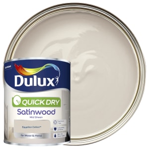 Dulux Quick Dry Satinwood - Egyptian Cotton - 750ml