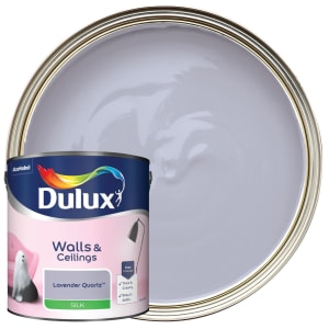 Dulux Silk Emulsion Paint - Lavender Quartz - 2.5L