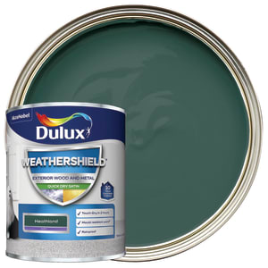 Dulux Weathershield Quick Dry Satin Paint - Heathland - 750ml