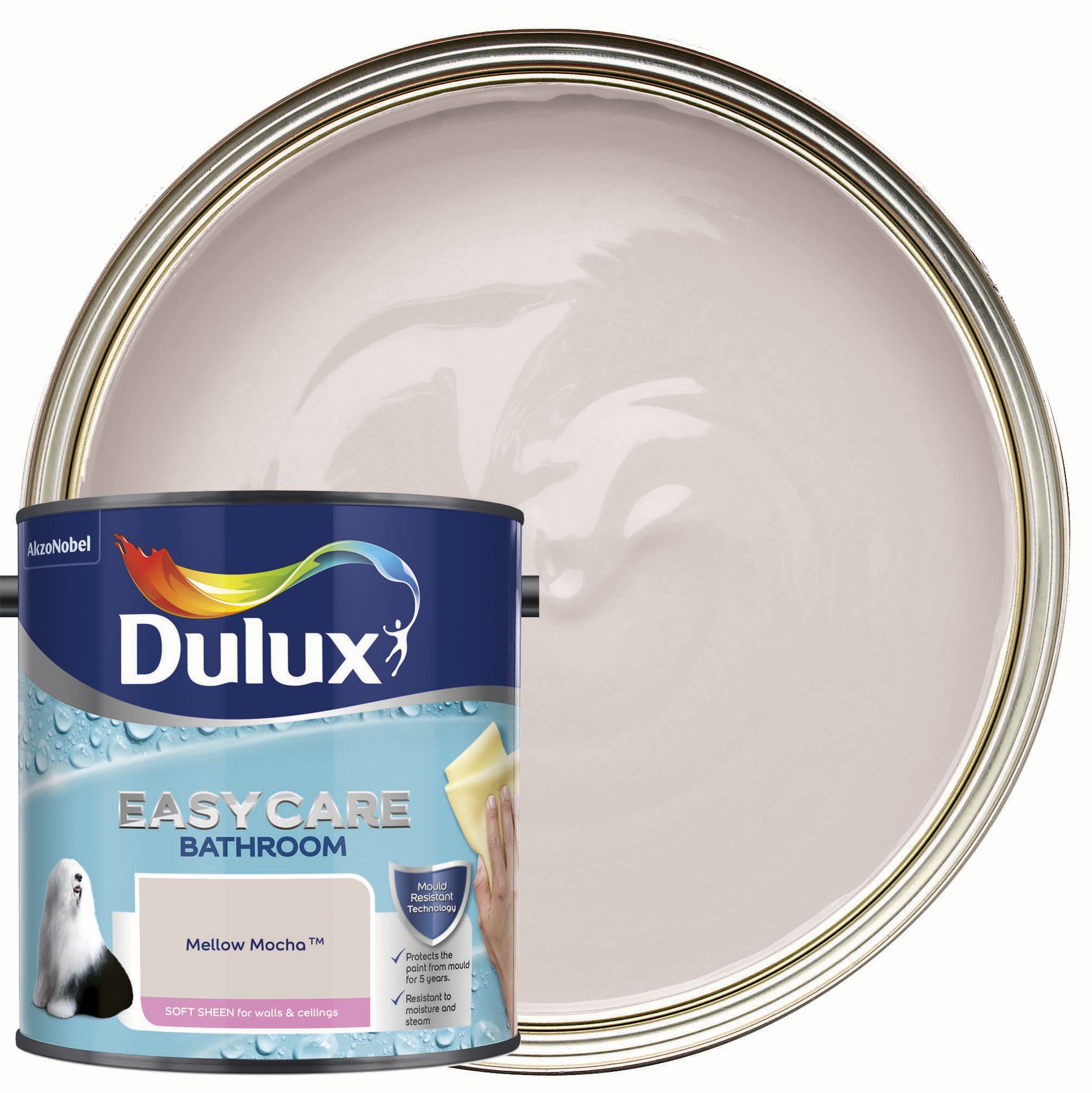 Offer Wickes Dulux Easycare Bathroom Soft Sheen Emulsion