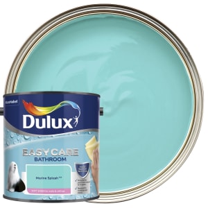 Dulux Easycare Bathroom Soft Sheen Emulsion Paint - Marine Splash - 2.5L