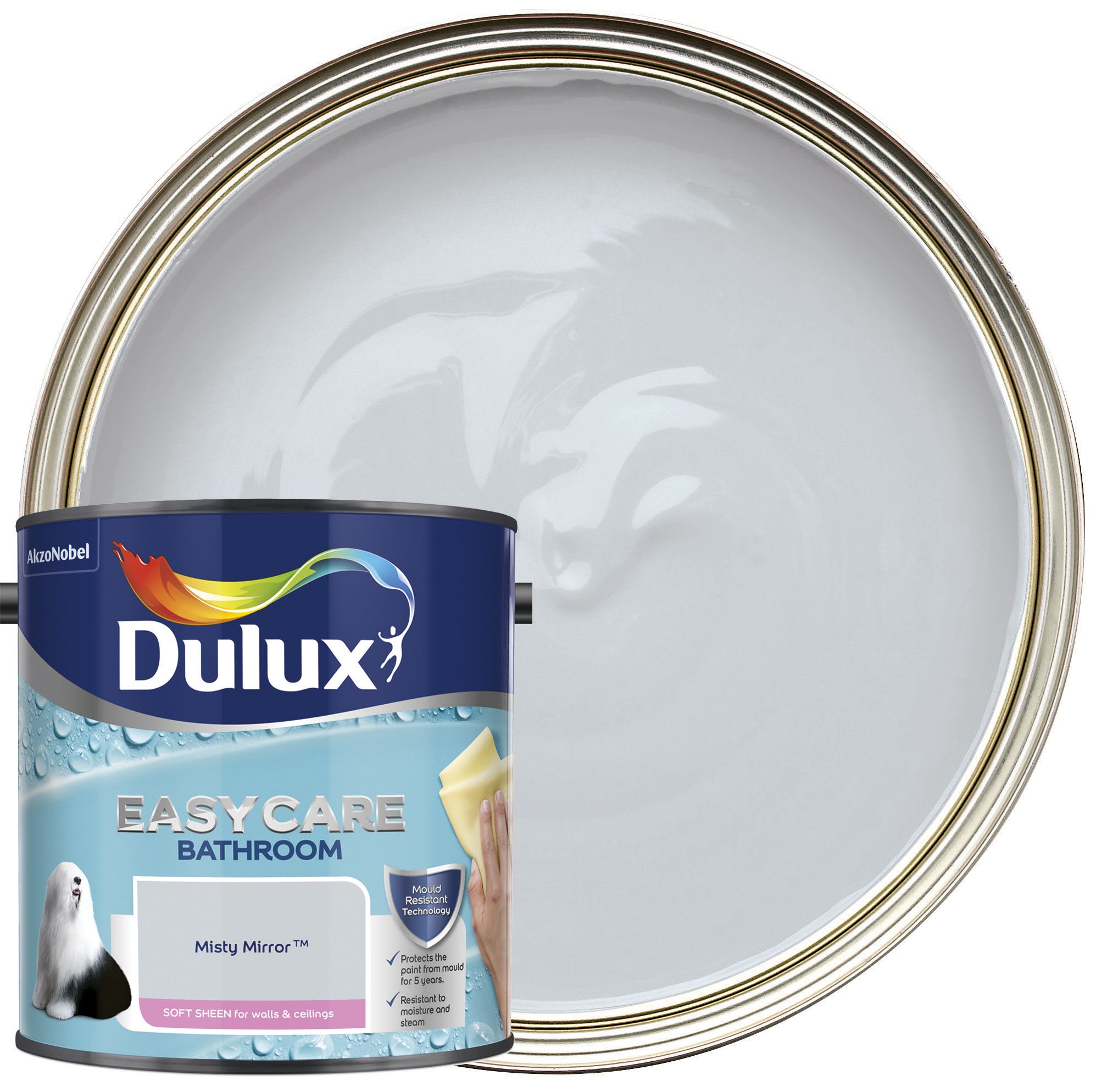 Offer Wickes Dulux Easycare Bathroom Soft Sheen Emulsion