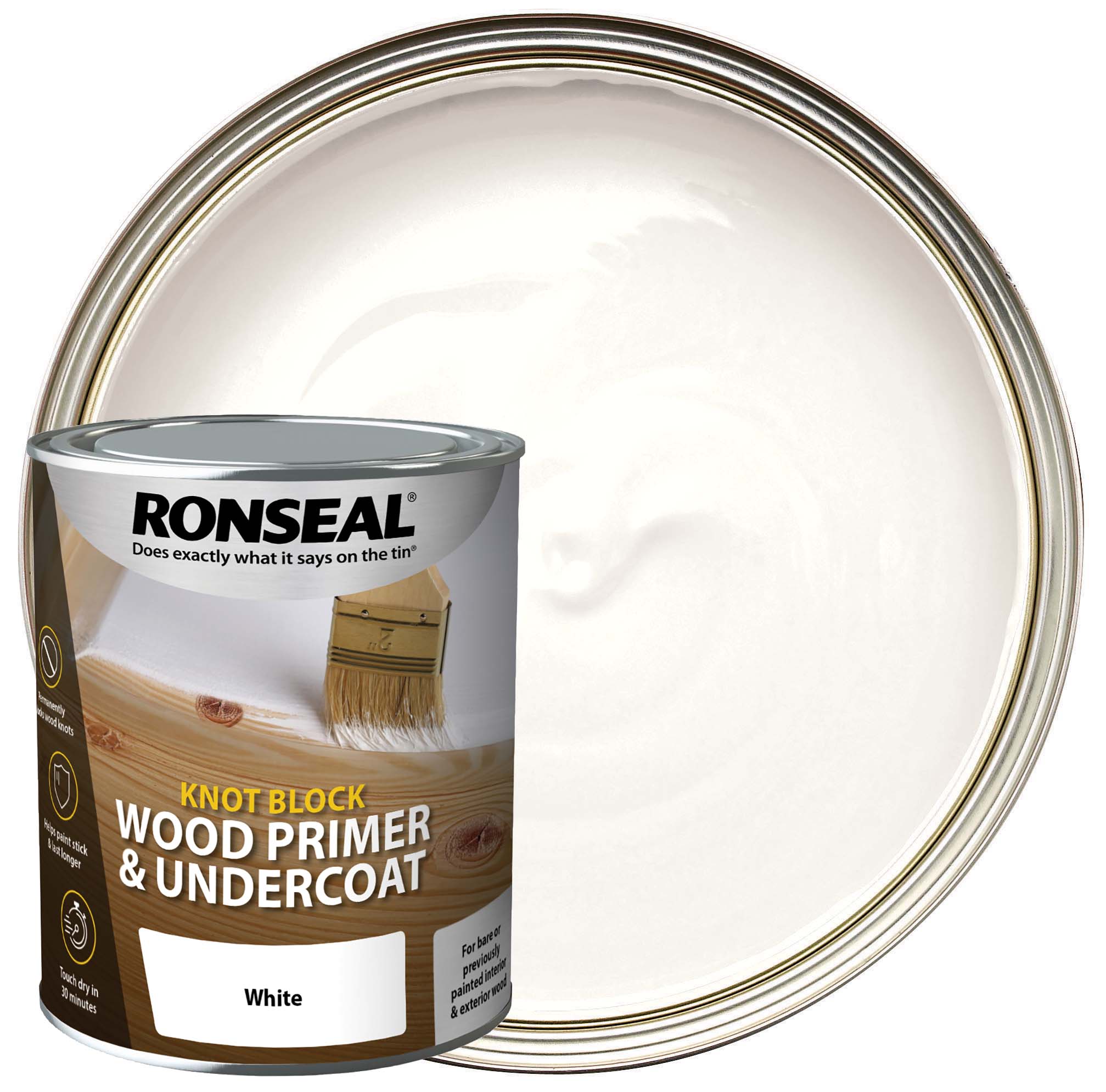 Ronseal Knot Block Primer & Undercoat - 750ml