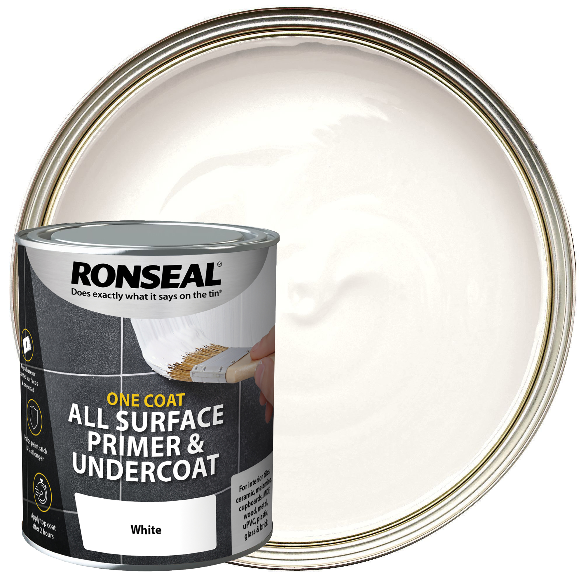 Image of Ronseal One Coat All Surface Primer and Undercoat 750ml