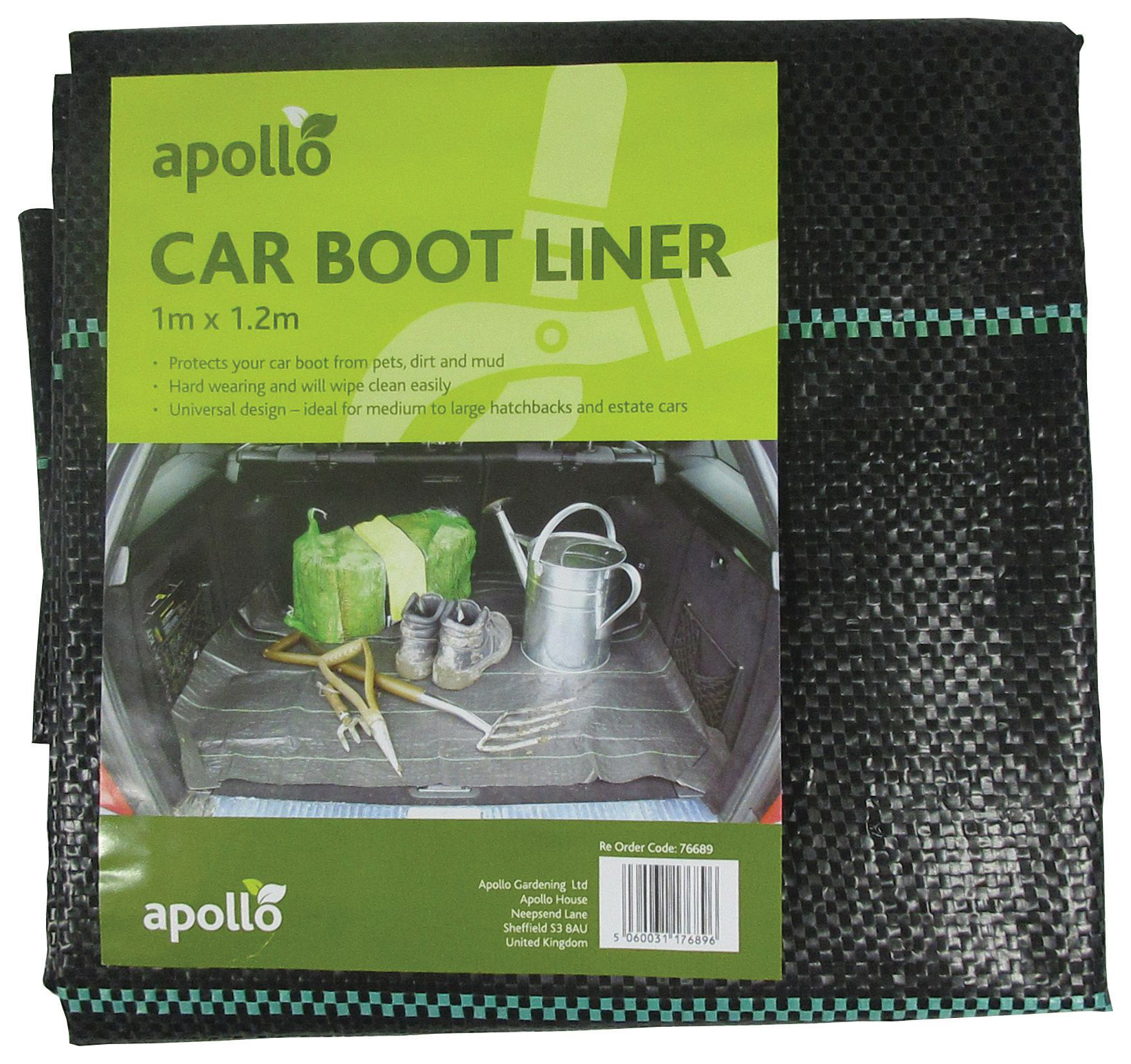 Hard Wearing Car Boot Liner - 1 X 1.2m