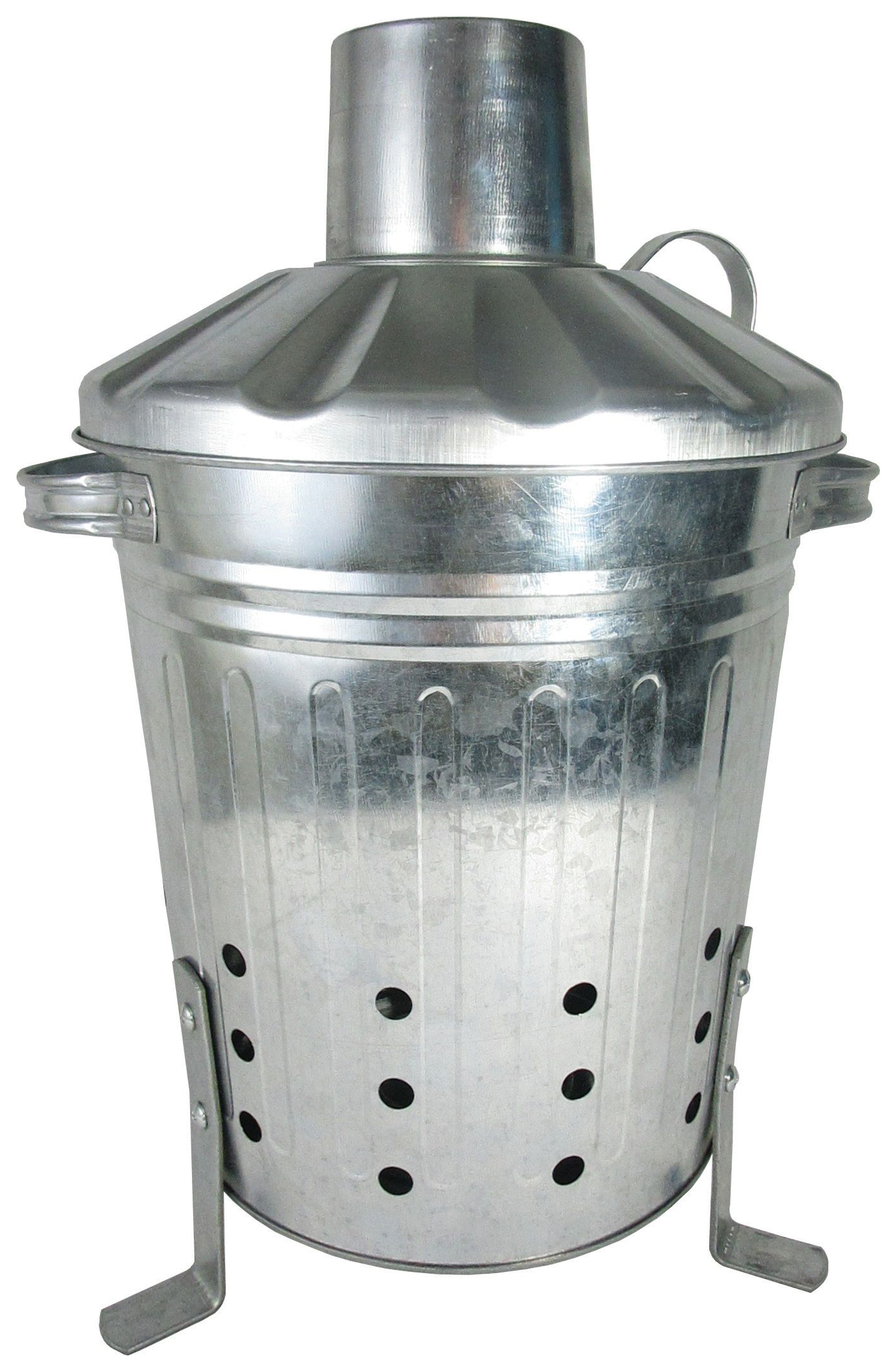 Galvanised Steel Compact Mini Incinerator - 13L