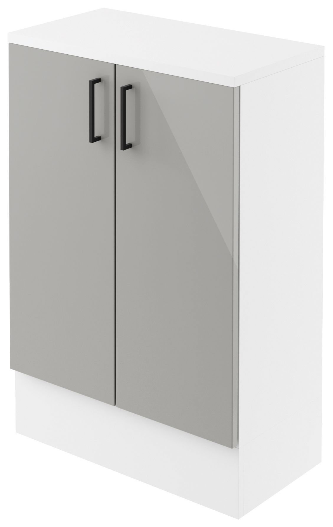 Wickes Vienna Grey Base / Wall Storage Unit - 600 x 735mm