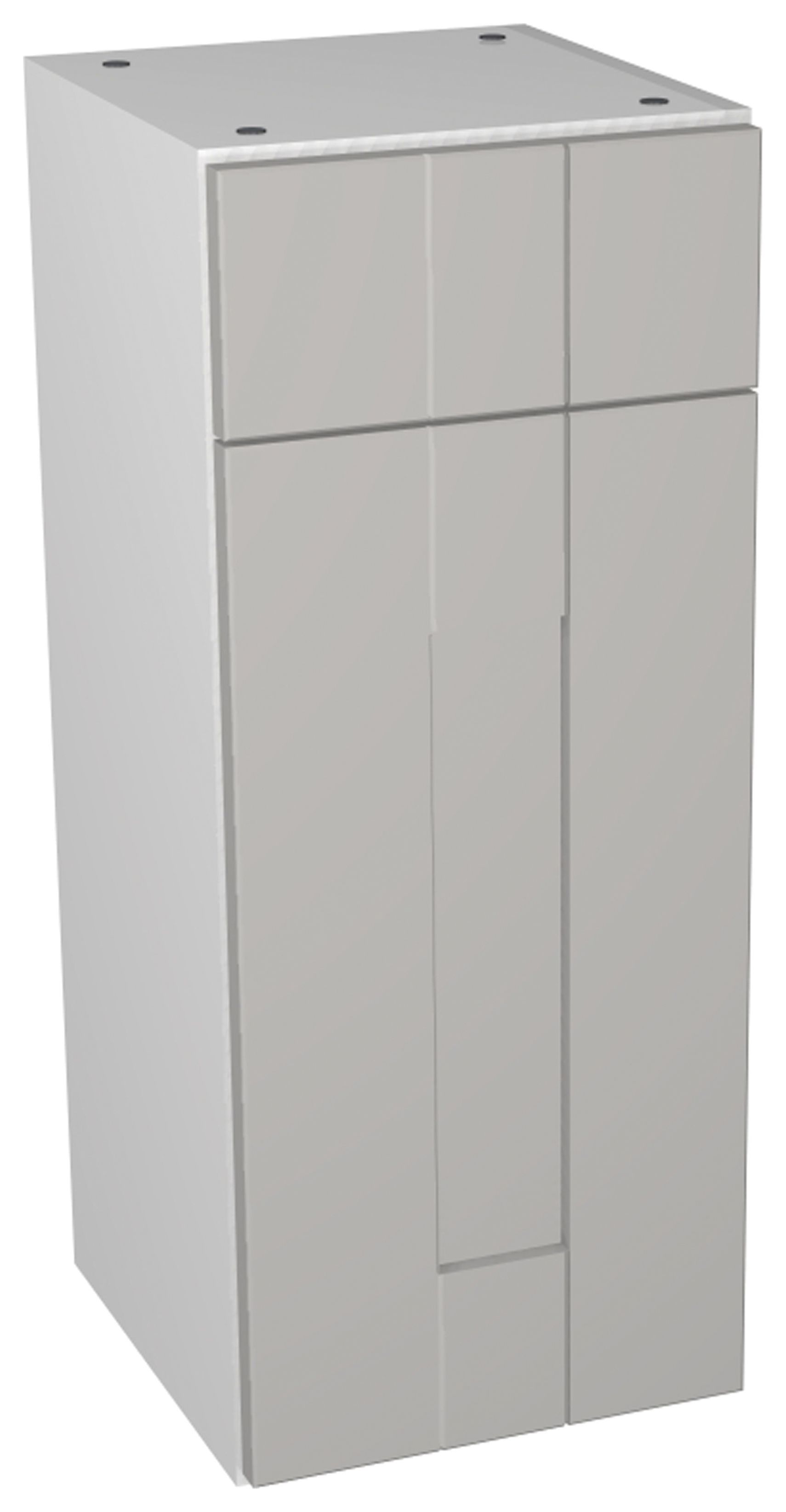 Wickes Vermont Grey Drawerline Storage Unit - 300 x 735mm