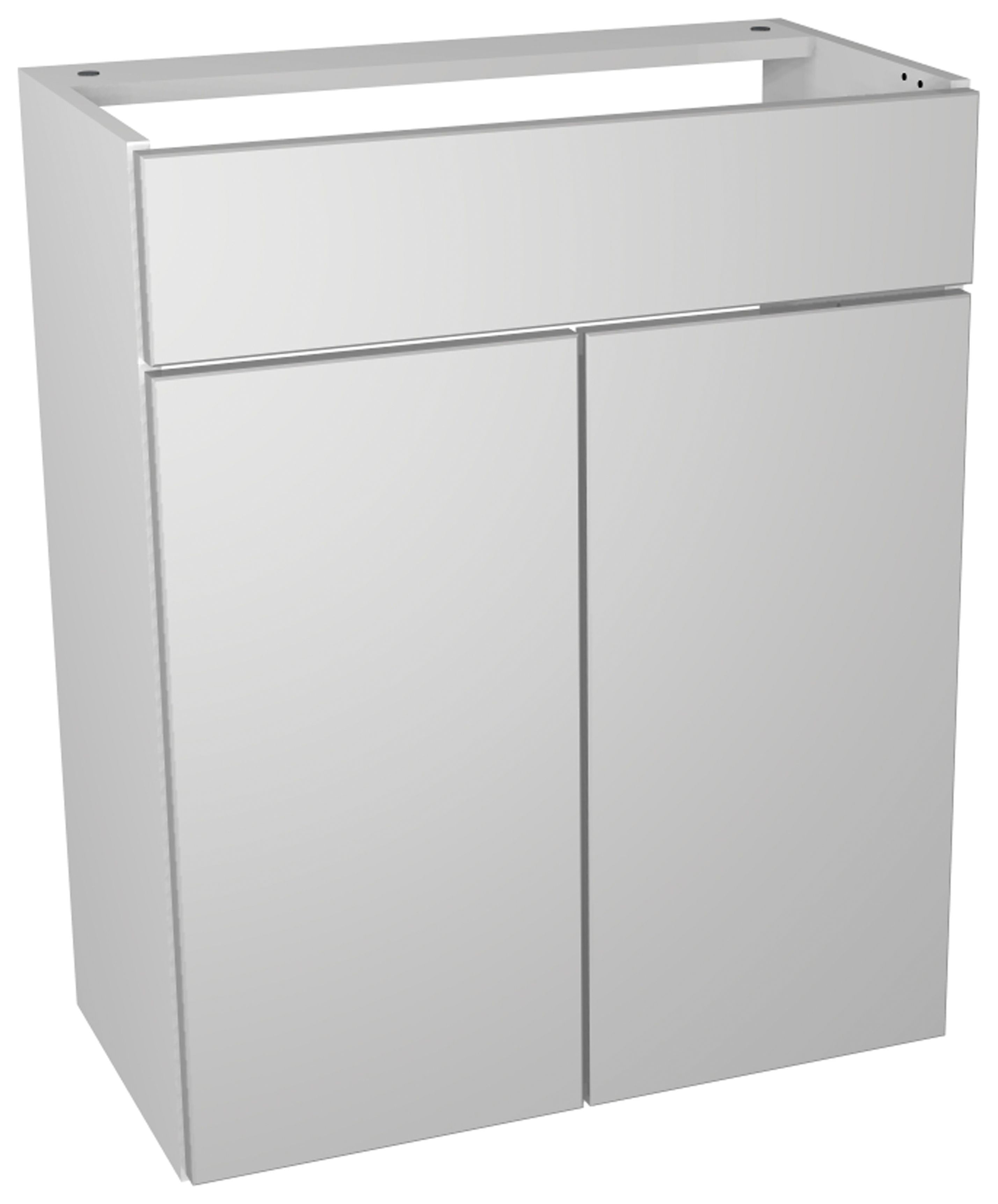 Image of Wickes Vienna Grey Vanity Unit - 600 x 735mm