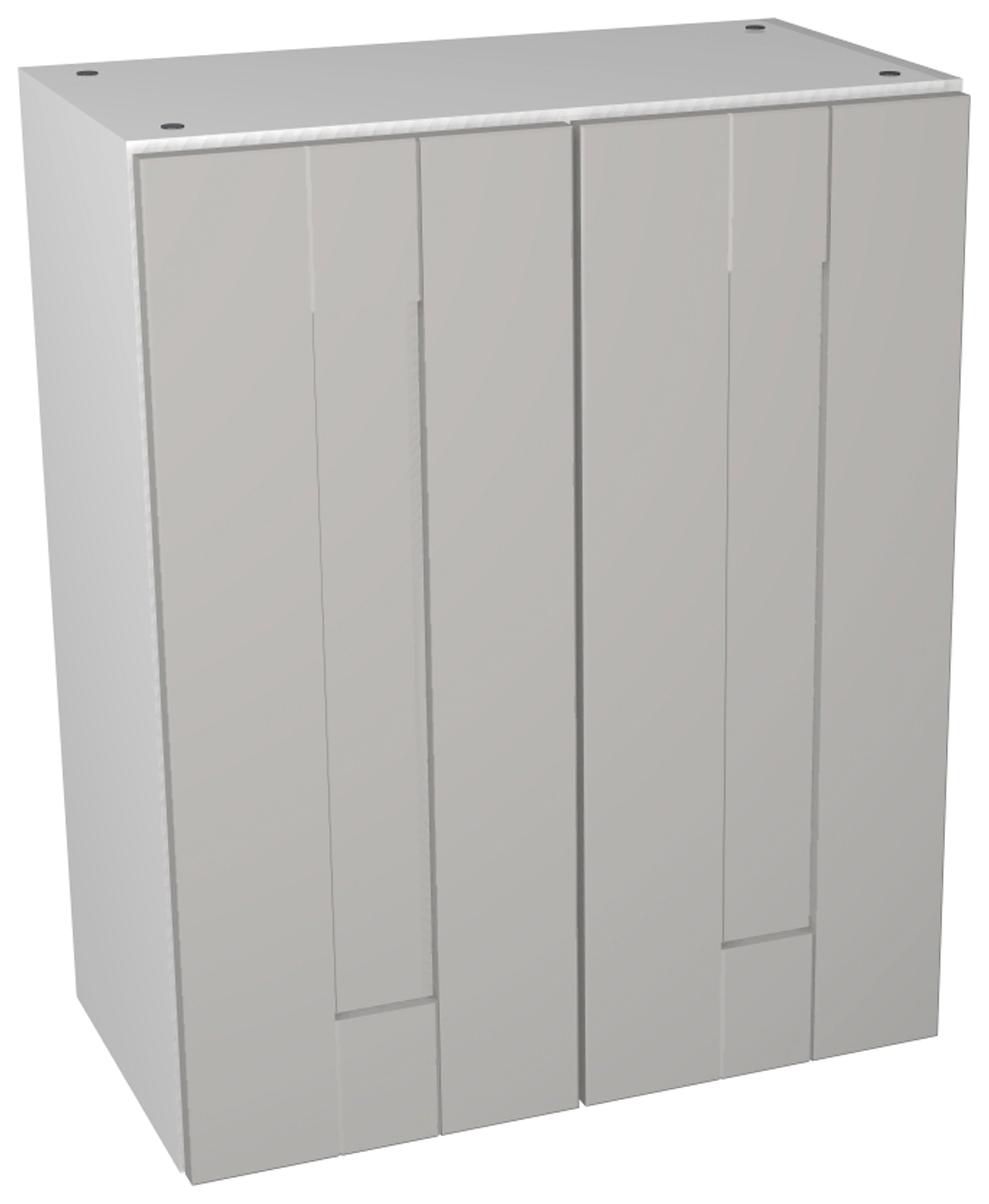 Image of Wickes Vermont Grey Compact Vanity Unit - 600 x 735mm