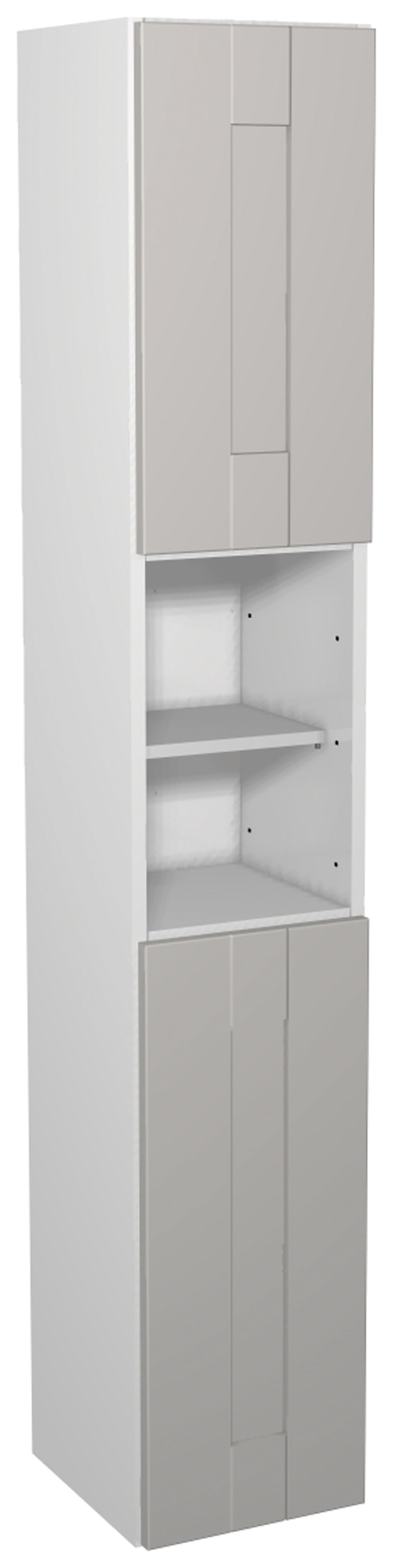 Image of Wickes Vermont Grey Tower Unit - 300 x 1762mm