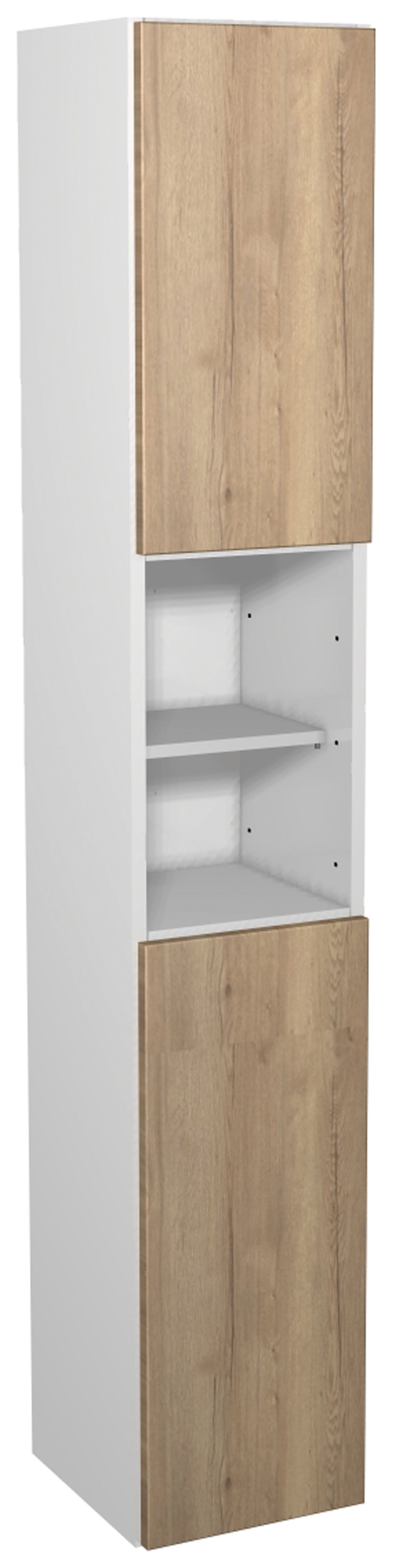 Image of Wickes Vienna Oak Tower Unit - 300 x 1762mm