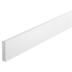 Wickes Gloss White Cornice / Pelmet for Vienna Grey Units - 3m