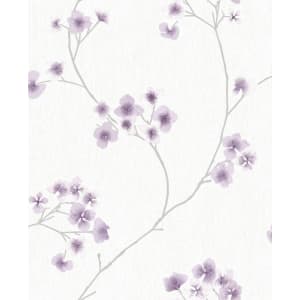 Superfresco Easy Radiance Lavender and White Decorative Wallpaper -10m