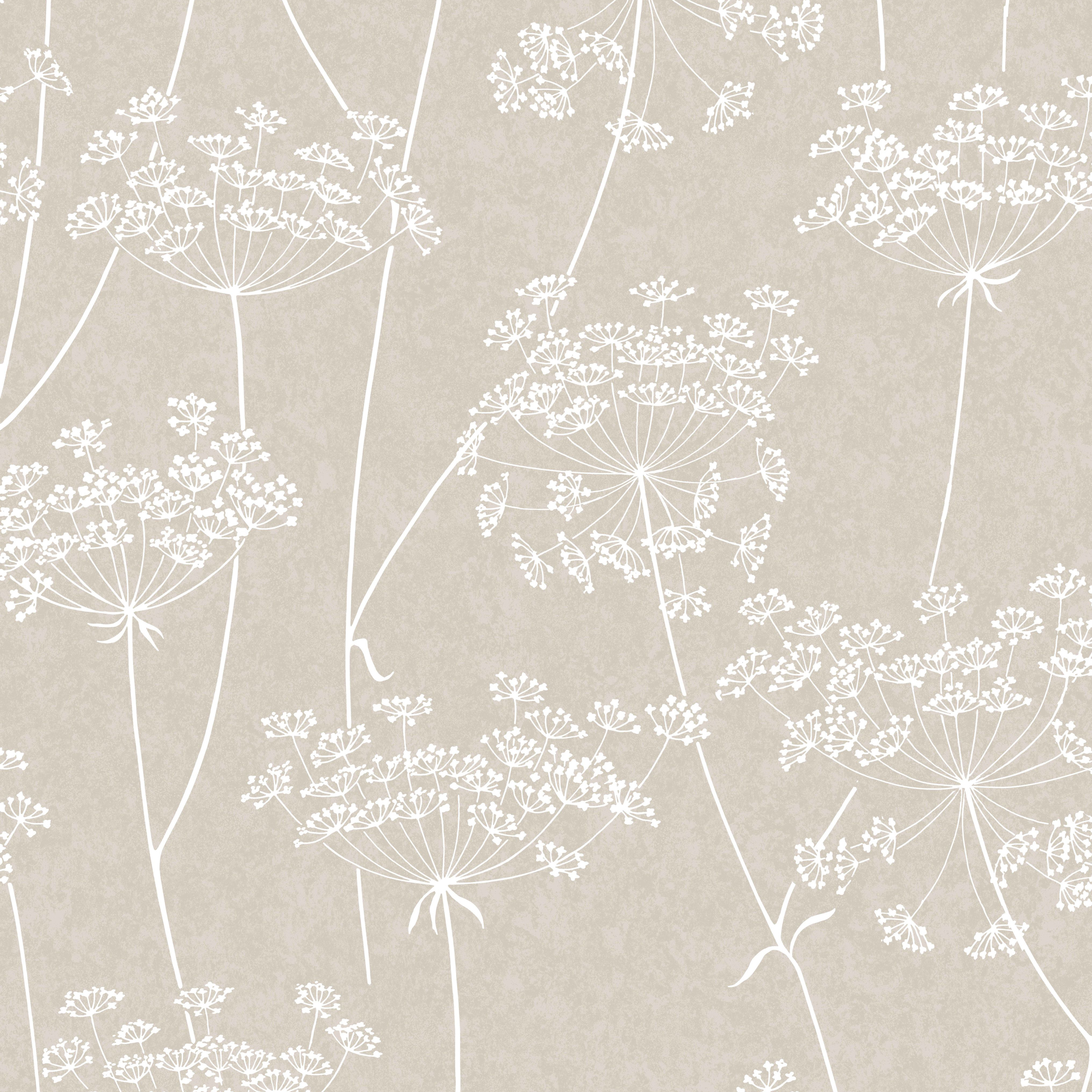 Image of Superfresco Easy Aura Taupe Decorative Wallpaper - 10m