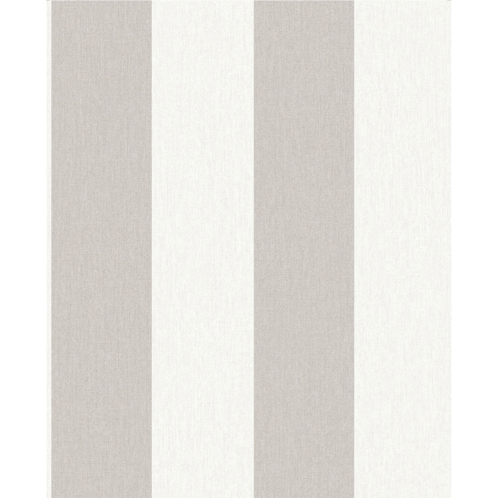 Image of Superfresco Easy Calico Natural Stripe Decorative Wallpaper - 10m