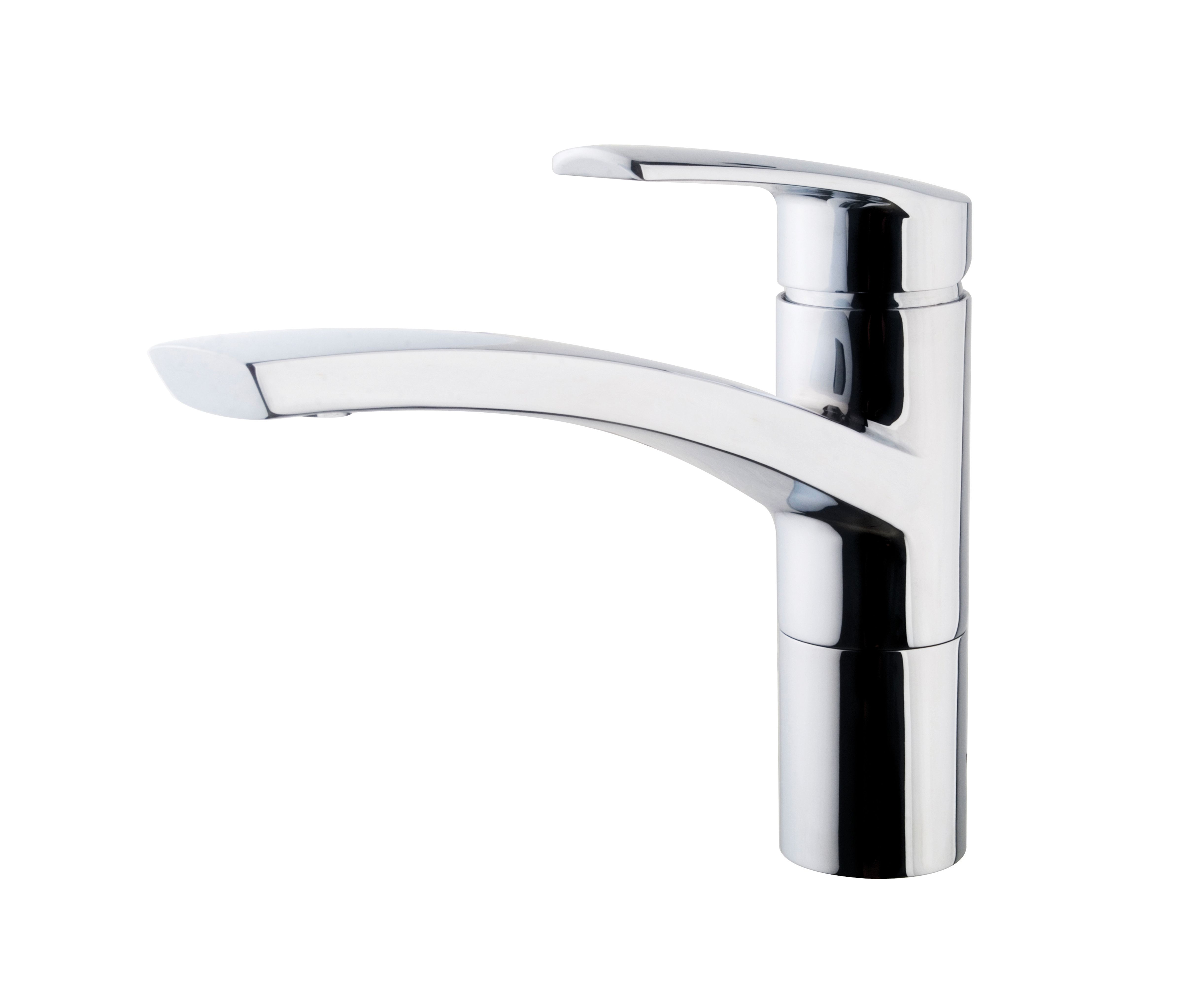 Image of Wickes Marano Monobloc Kitchen Sink Mixer Tap - Chrome