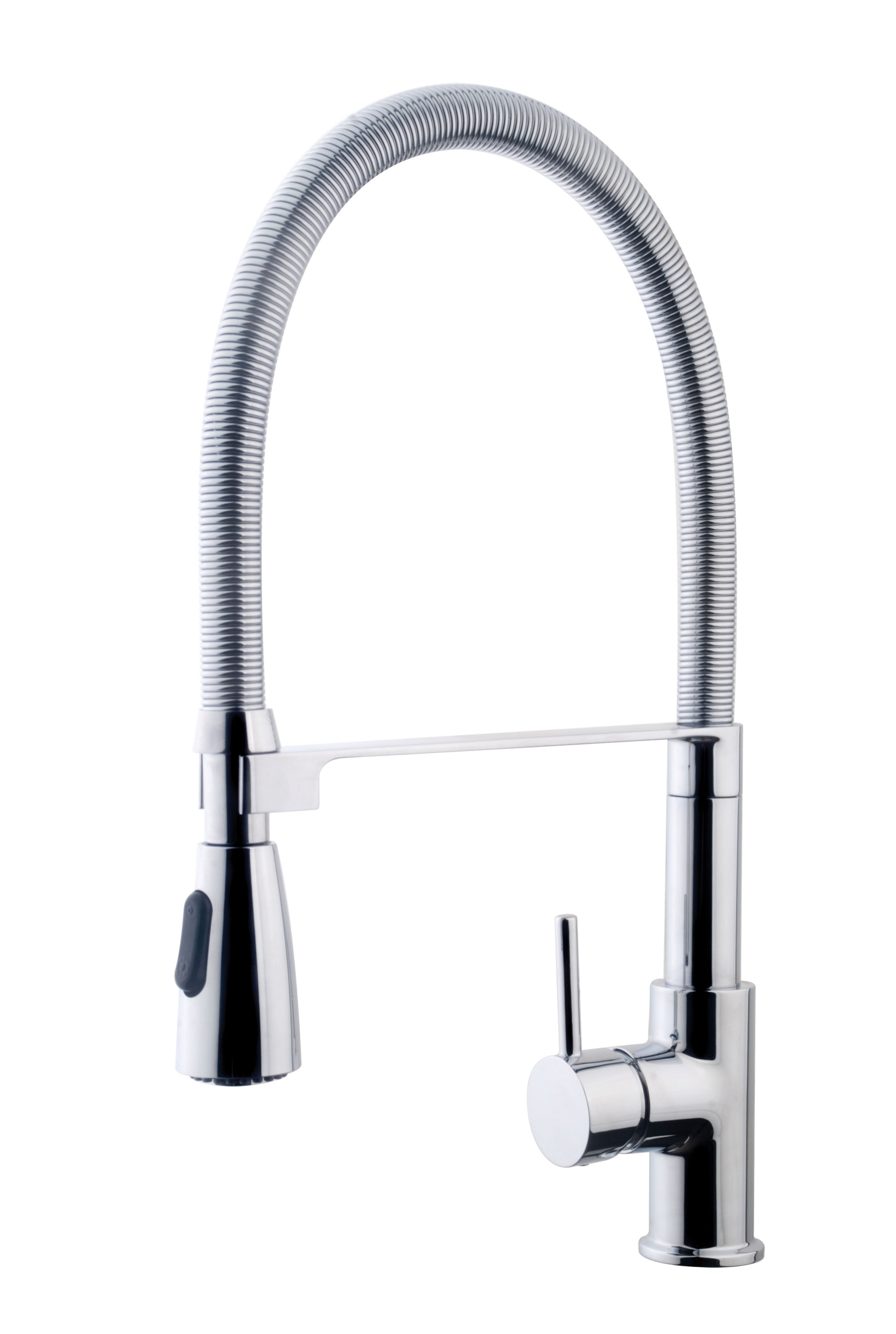 Wickes Simeto Monobloc Pull Out Kitchen Sink Mixer Tap - Chrome