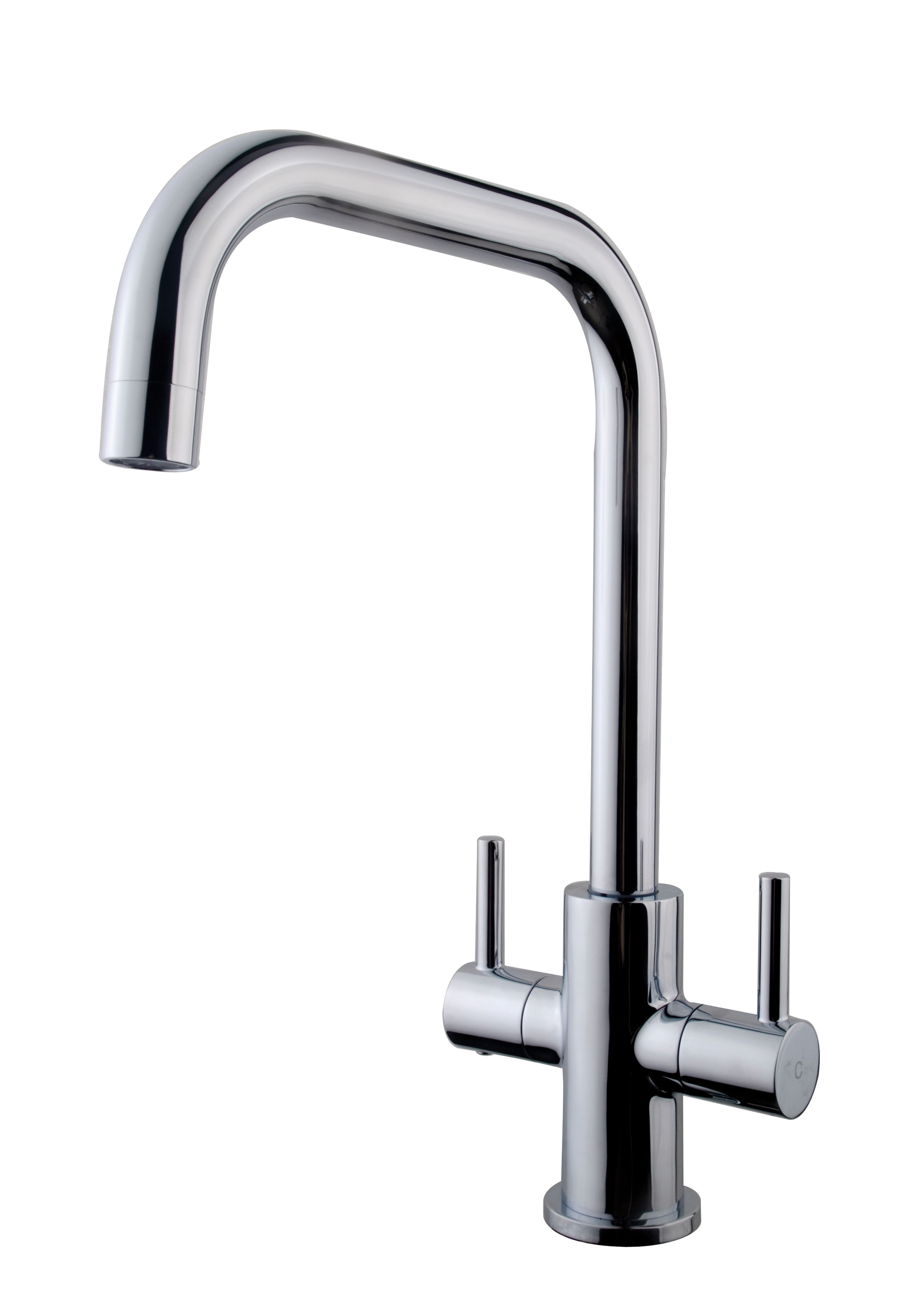 Image of Wickes Vittoria Monobloc Kitchen Sink Mixer Tap - Chrome