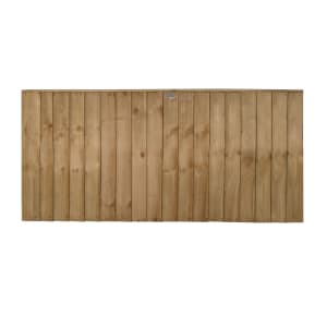 Forest Garden Pressure Treated Featheredge Fence Panel - 6 X 3ft Multi Packs