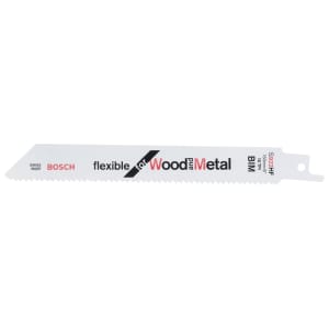 Bosch 2608656016 S922HF Bi-Metal Flexible Sabre Recip Saw Blade- Pack of 5