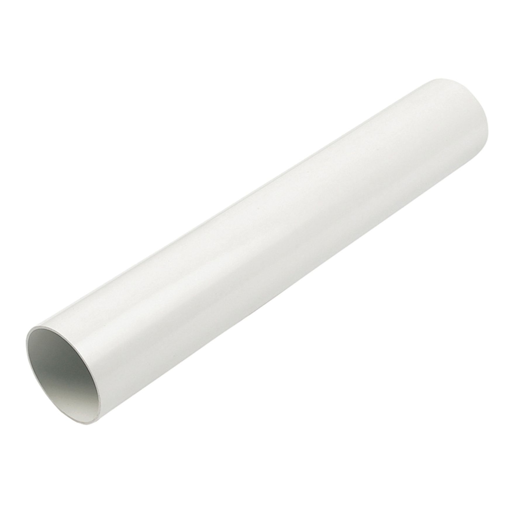 Image of FloPlast Overflow System Pipe - White 21.5mm x 3m