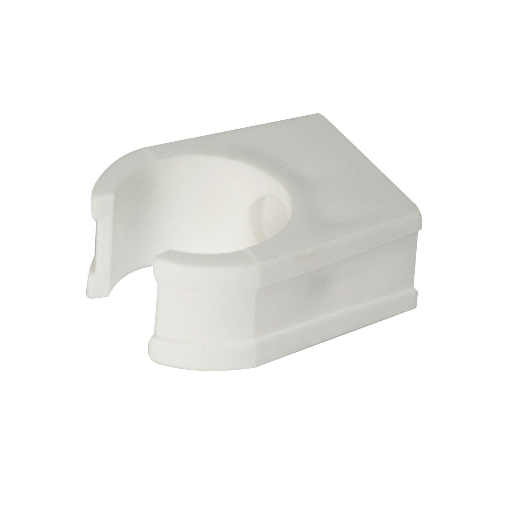 Image of FloPlast OS16W Overflow System Pipe Clip - White 21.5mm Pack of 4