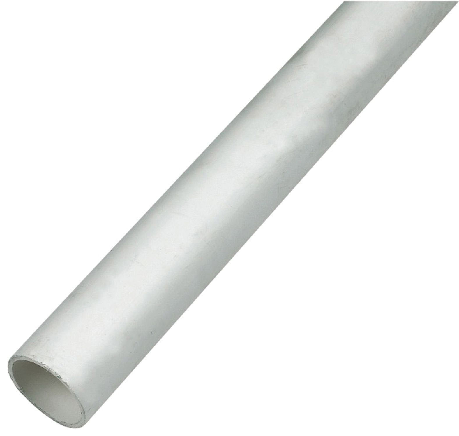 Image of FloPlast WP01W Push-fit Waste Pipe - White 32mm x 3m