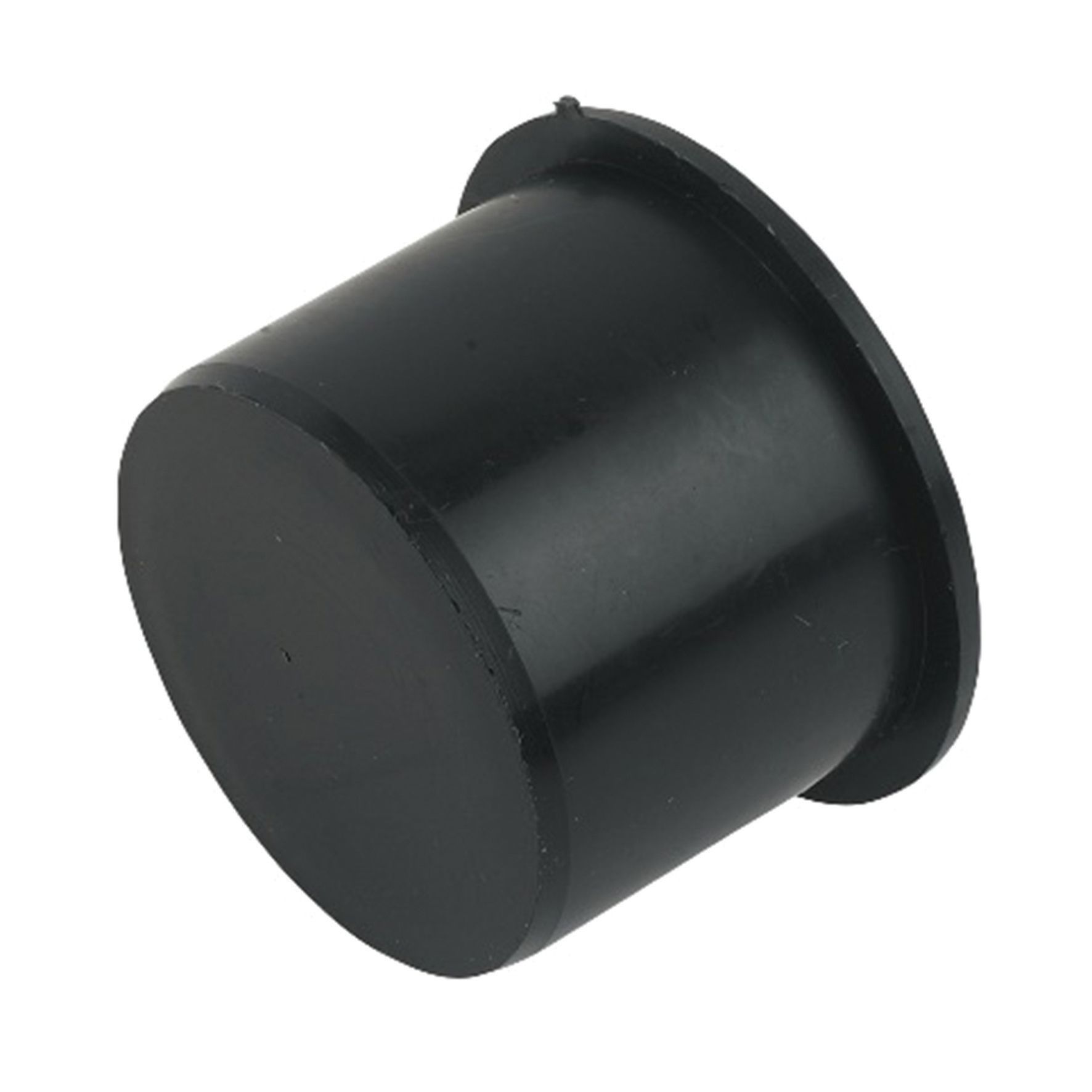 Image of FloPlast WP31B Push-fit Waste Socket Plug - Black 40mm