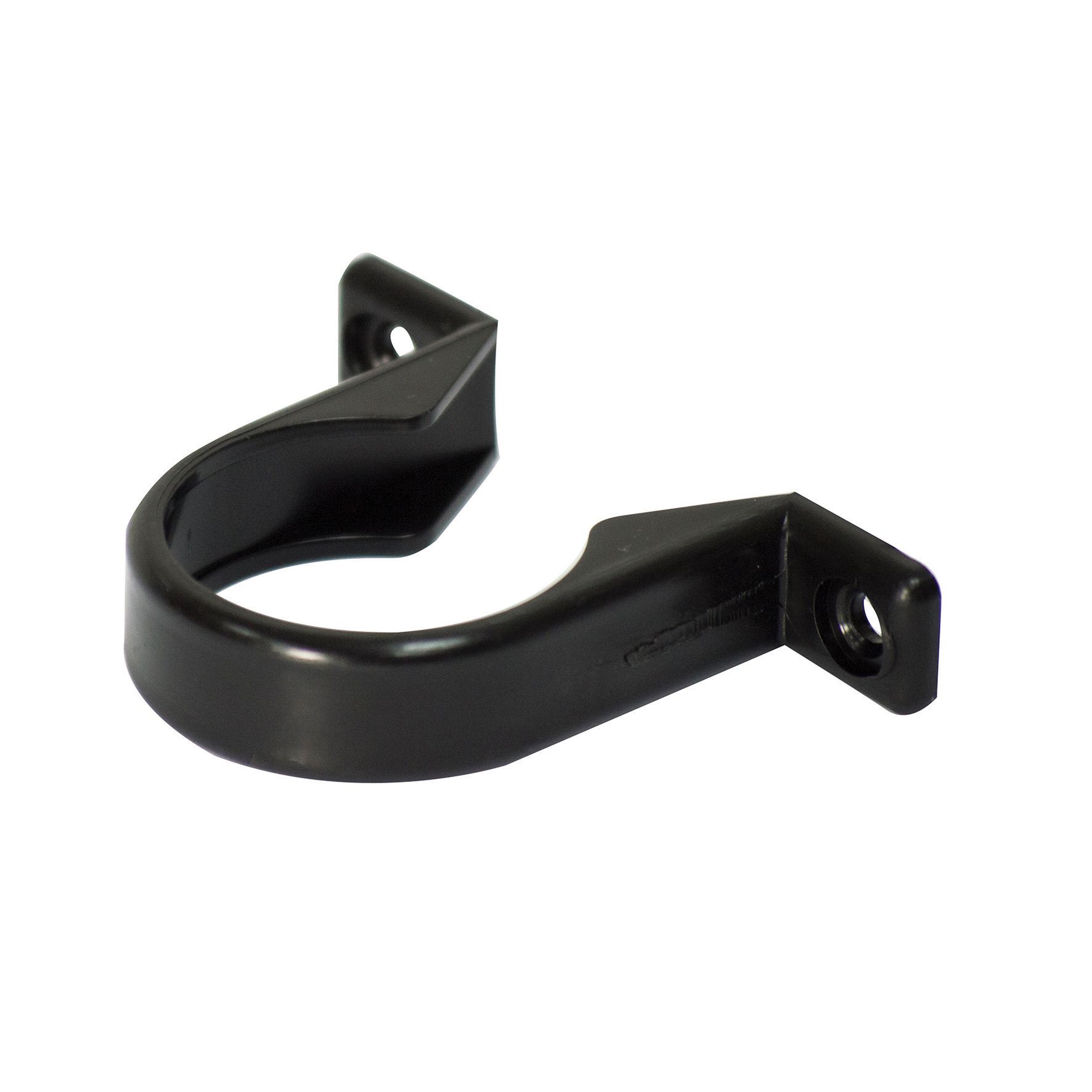 Image of FloPlast WP34B Push-fit Waste Pipe Clips - Black 32mm Pack of 3