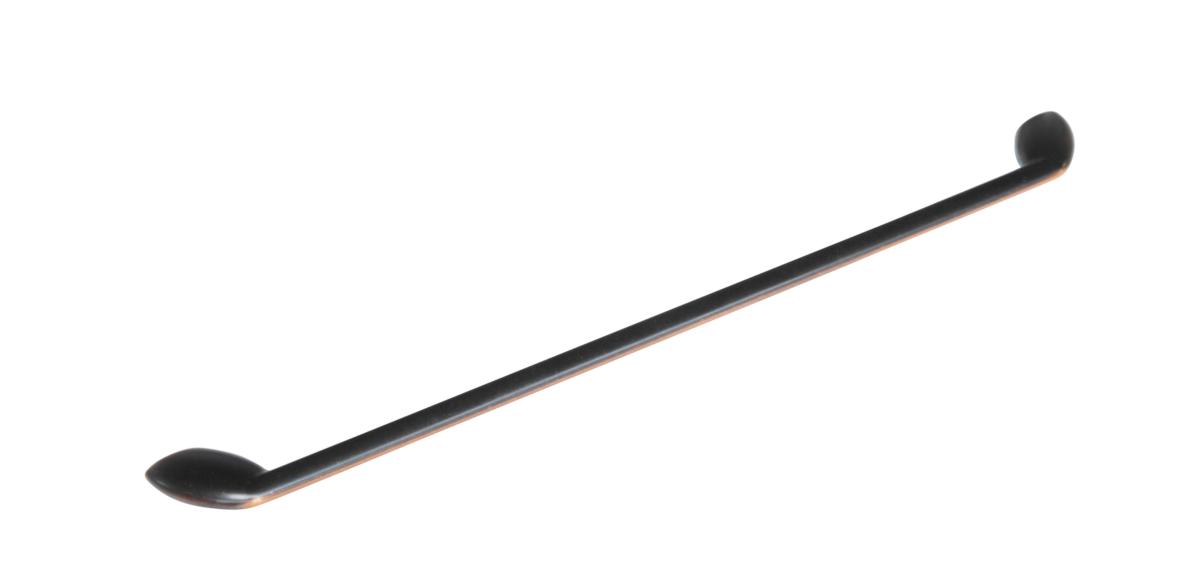 Wickes Stella Strap Handle - Black & Copper Finish 320mm