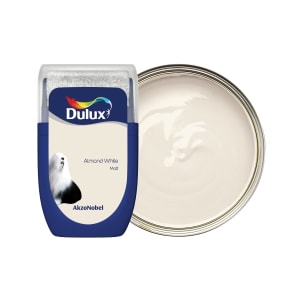 Dulux Emulsion Paint - Almond White Tester Pot - 30ml