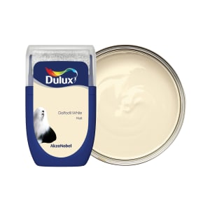 Dulux Emulsion Paint - Daffodil White Tester Pot - 30ml