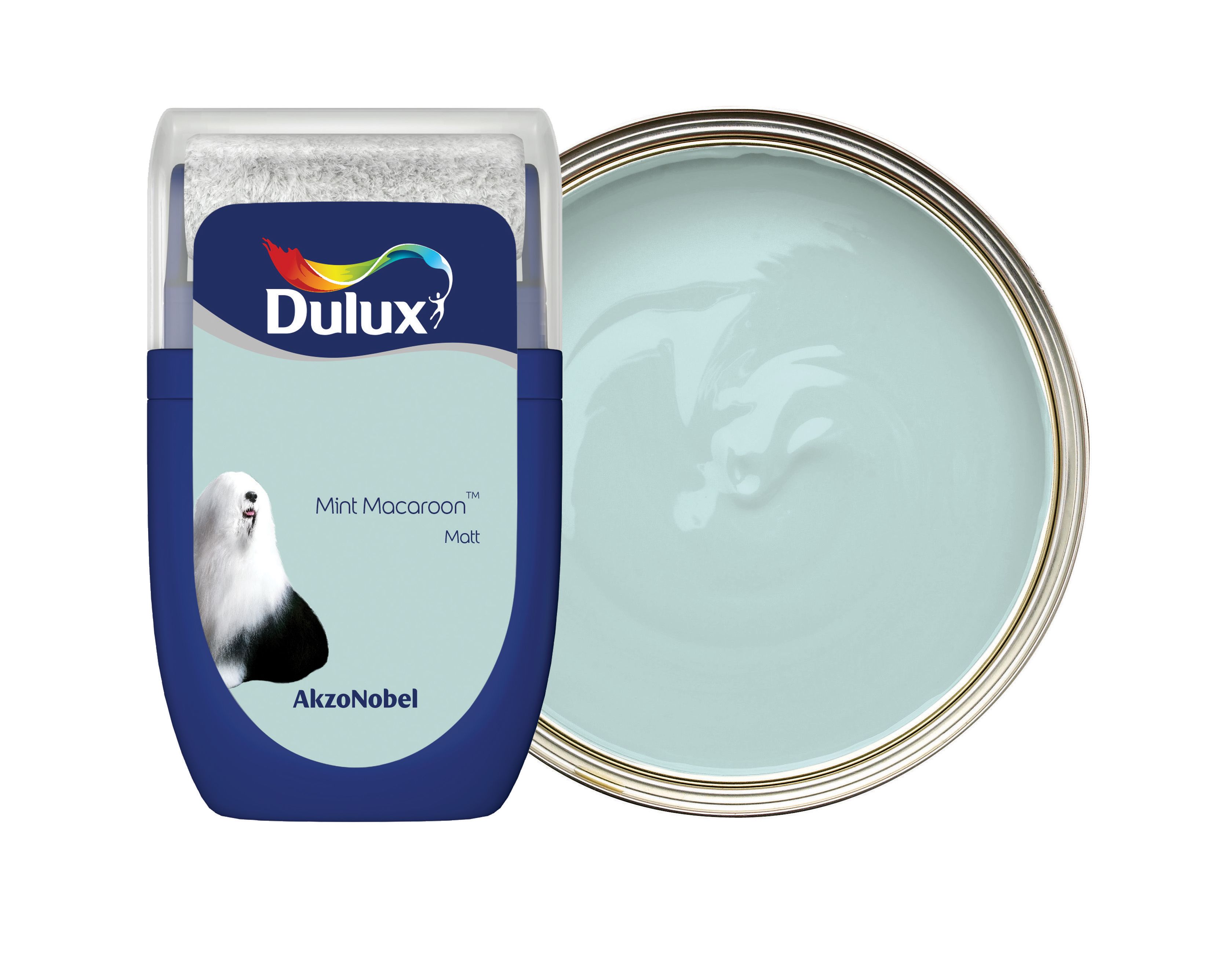Image of Dulux Emulsion Paint - Mint Macaroon Tester Pot - 30ml